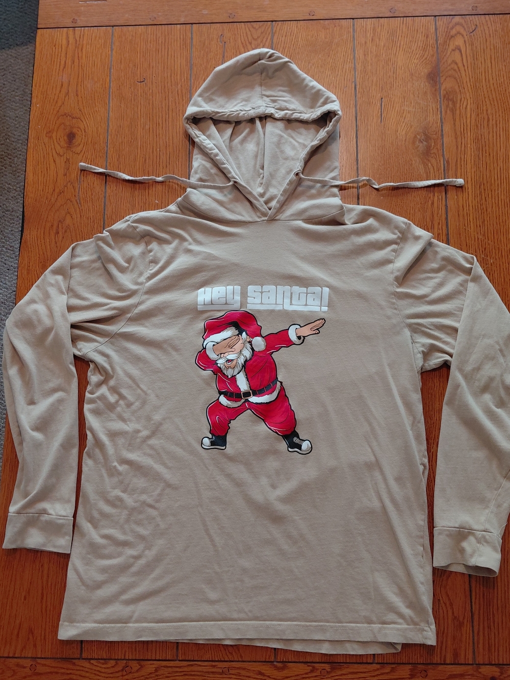 Lightweight Hoodie Santa Dab